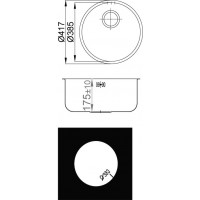 Frasa Nateo 45 U Kitchen Sink